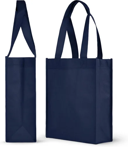 Vista 12 de Pack de 25 bolsas reutilizables para regalos, fiestas, almuerzo., Púrpura profundo