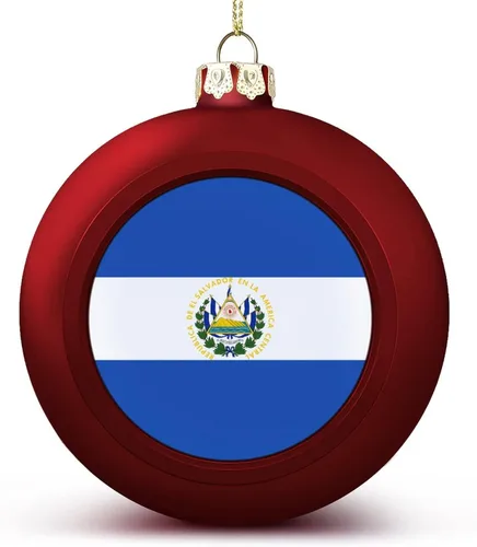 Vista 16 de Adornos de bola de Finlandia, bandera de las naciones, adorno de bola de Navidad, bandera de Finlandia, adornos de plástico para árbol de Navidad