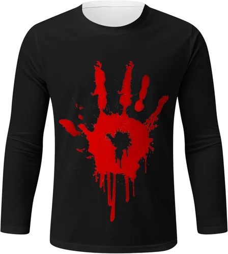 Vista 3 de Men's T Shirts Breathable Crew Neck Long Sleeve Regular Fit Thermal Lightweight Tees Stylish True Comfort Tops