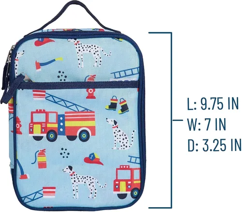 Vista 7 de Wildkin mochila para niños con bolsa para almuerzo para niños y niñas perfecta para empaquetar suministros escolares y tu aperitivo favorito ideal