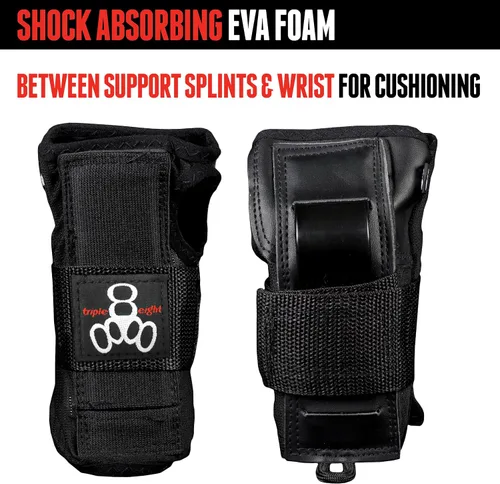 Vista 5 de Triple Eight WRISTSAVER II Wrist Guards – Ideal for Skateboarding, in-line Skating, and Roller Skating