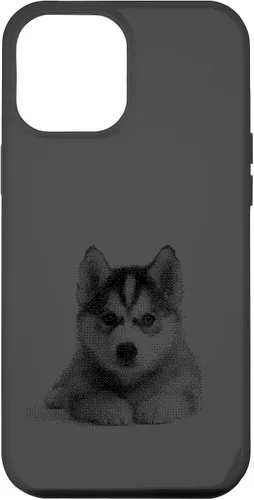 Vista 25 de Chic Husky Puppy for Dog Mom and Paw Parents Case for iPhone 16