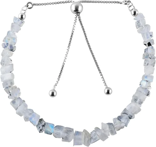 Vista 16 de OdrillionGems Natural Raw Gemstone & Rough Crystal Bolo Bracelet for Women