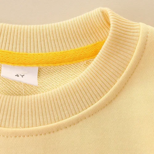 Vista 4 de Bumeex Sudadera con cuello redondo para niña de 2 a 7 años
