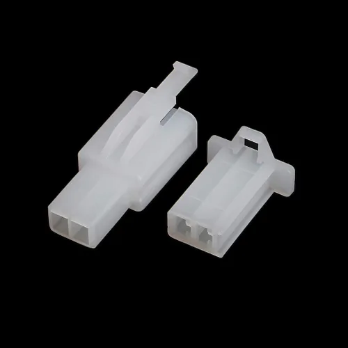 Vista 3 de BALAX 10 Sets 0.110 in 2 Pin Cable Eléctrico Conector Macho Hembra Enchufe+Kit Terminal para Motocicleta Coche