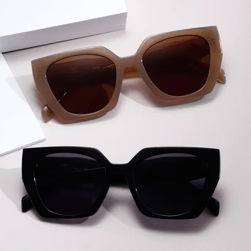 Vista 3 de kimorn Gafas de sol para mujeres y hombres de moda retro gafas de sol de moda K1354