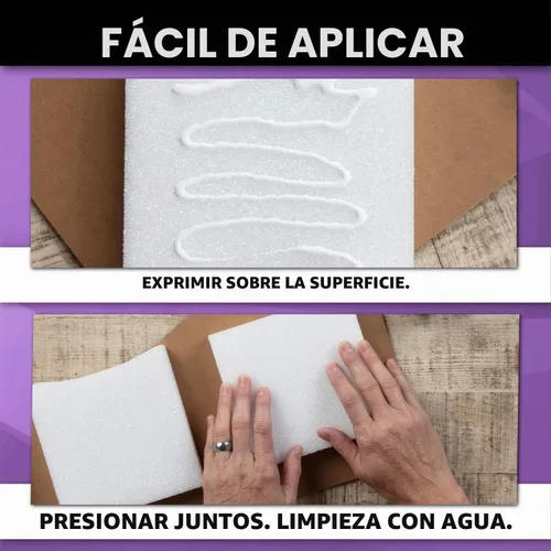 Vista 5 de Aleene's Pegamento pegajoso de secado rápido, accesorio multiusos premium, secado rápido y pegado rápido, 4 onzas líquidas, paquete de 3