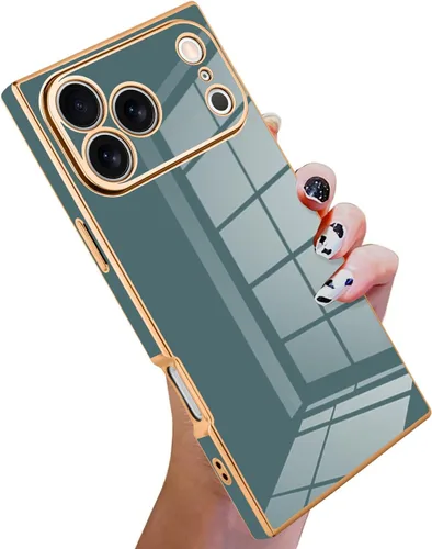 Vista 13 de KANGHAR Funda compatible con iPhone 12 de lujo con bonito diseño galvanizado, carcasa de cuerpo completo, antiarañazos, a prueba de golpes, funda