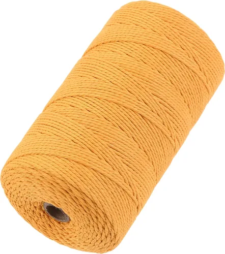 Vista 66 de Cuerda de macramé de 2 mm x 349 metros de cuerda de algodón natural para macramé, cuerda de macramé de color, cuerda de algodón suave, suministros