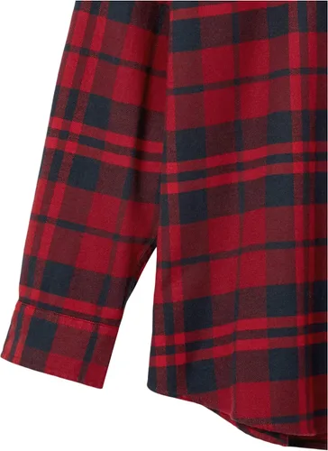 Vista 5 de Tienda Essentials - Camisa de franela de manga larga para hombre (disponible en tallas grandes y altas)