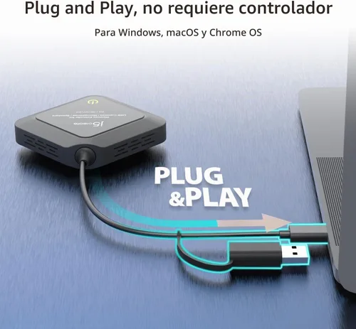 Vista 6 de j5create Extensor Inalámbrico para Cámara Web USB, Micrófonos o Altavoces, Ideal para Transmisiones y Conferencias, Sin Compatibilidad