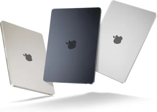 Vista 13 de Funda para MacBook Air M5/M4/M3/M2 de 15 pulgadas 2026 2025 2024 2023, compatible con el modelo (A3448/A3241/A3114/A2941), funda flexible para Peach