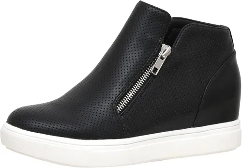 Vista 2 de CUSHIONAIRE Hart Hidden - Tenis de plataforma para mujer, disponibles en modelos anchos