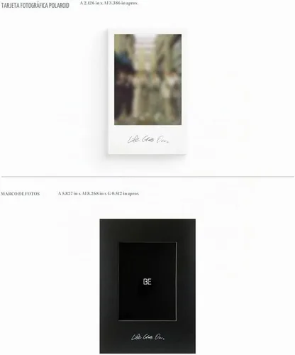Vista 5 de BTS Be Deluxe Edición Limitada (Incl. Póster, decoración al azar, set de Photocard transparente de BTS)