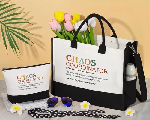 Vista 3 de Regalos de Navidad para compañeras de trabajo para mujeres, regalos de agradecimiento, día del jefe, cumpleaños, coordinador del caos, regalo