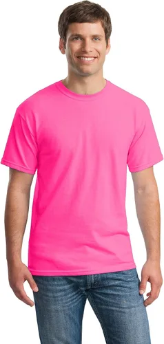 Vista 49 de Gildan Camiseta G500 para hombre Ceniza/baya