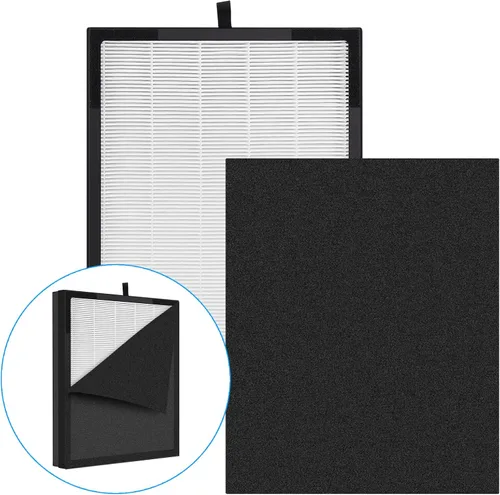 Vista 6 de Filtro purificador de aire para Zigma Aerio-300: Reemplazo del filtro de purificador de aire Hepa 1 filtro HEPA verdadero de alta eficiencia - 1