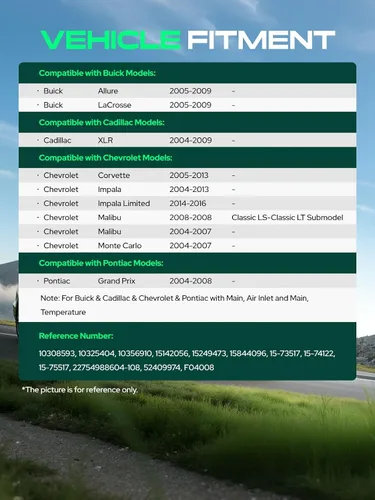 Vista 3 de YHTAUTO Actuador de puerta de aire HVAC - Palancas de puerta de mezcla - Compatible con modelos Chevy & Pontiac, Cadillac y Buick - Impala