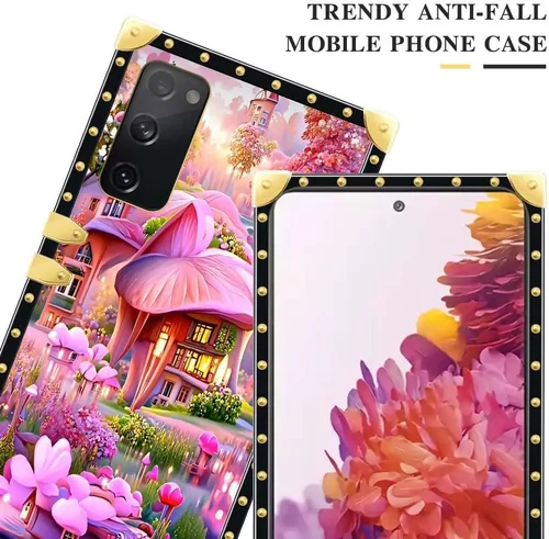 Vista 2 de 1-Fantasy Manor - Funda protectora de TPU suave a prueba de golpes, compatible con Samsung Galaxy S20 FE de 6.5 pulgadas