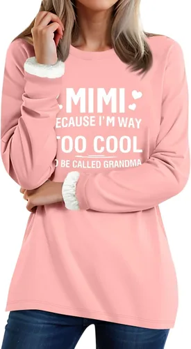 Vista 2 de Sudaderas de forro polar para mujer, con forro de sherpa, suave, divertida, sin botones, color sólido, cómoda, linda blusa