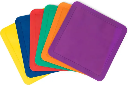 Vista 2 de Champion Sports Square Activity Mats (Set of 6)
