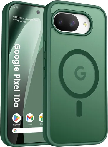 Vista 108 de Funda para Google Pixel 9 pro XL, compatible con magnética, azul