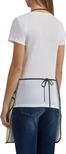 Vista 5 de Yellow Bee Men'S And Women'S Chef Apron, 28.3 X 20.4 Inches (Approx. 72 X 52 Cm), &*Adjustable Kitchen Cooking Apron.