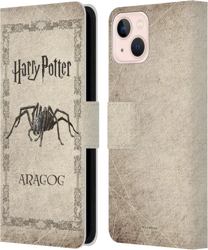 Vista 50 de Head Case Designs Funda de piel con licencia oficial de Harry Potter Aragog Spider Creature Chamber of Secrets II, compatible con Apple iPhone 11