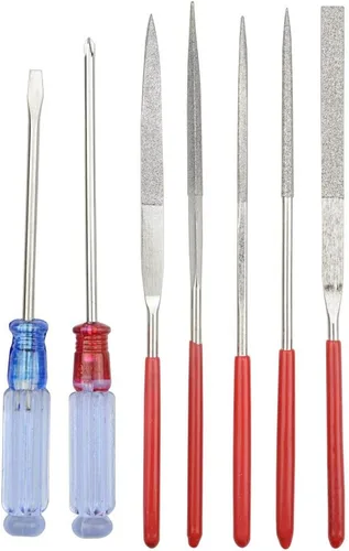 Vista 5 de Kit de herramientas profesionales de 20 piezas, modelador, herramientas básicas, juego de manualidades, kit de herramientas de construcción