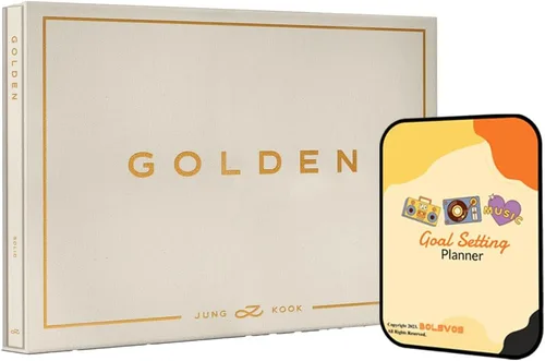 Vista 11 de Golden Jung Kook (BTS) Álbum [3 vers. Álbumes + 1 álbum Weverse ver. Conjunto completo]+Beneficios de preventa + planificador digital inspirado
