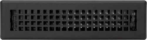 Vista 5 de Decor Grates LTH212-BLK - Registro de piso de celosía, 2 x 12 pulgadas, color negro