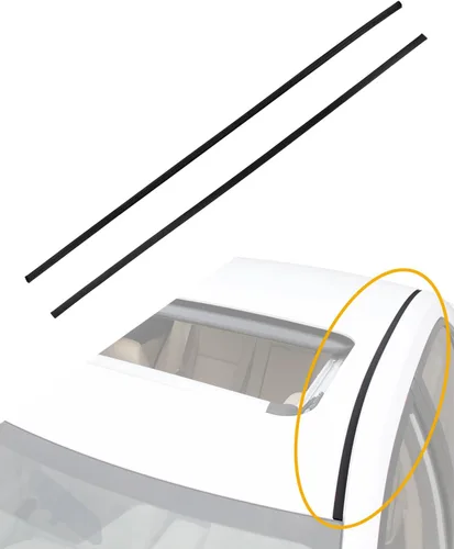 Vista 11 de Cinta de sellado para ventana, compatible con Toyota 4Runner de 4 puertas 1996-2002, juego de cinturón de sellado de moldura de ventana