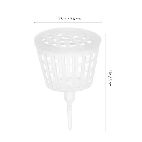 Vista 5 de Caja de fertilizante 30 unids Caja de fertilizante Soporte de fertilizante Bonsái Cesta de fertilizante de acero inoxidable Cesta de fertilización