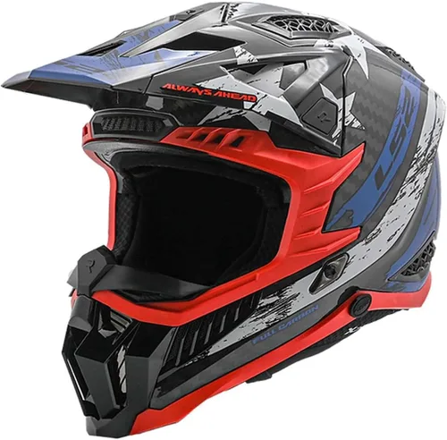 Vista 4 de LS2 Helmets X-Force Carbon MX Casco todoterreno para motocross