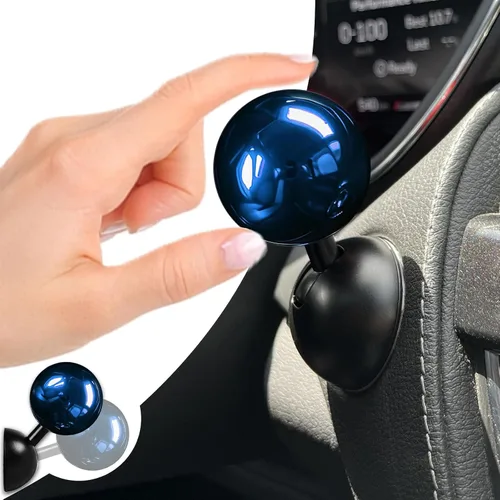 Vista 8 de Cubierta de Botón de Arranque de Coche con Diamantes Bling - Accesorios Lindos para Interior de Mujeres, Decoración de Botón de Arranque del Motor