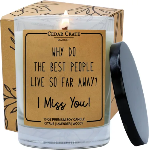 Vista 2 de Mejor amigo - Regalos para mujeres y hombres - Te extraño - Regalo de despedida, Thinking of You, Love You, Goodbye to Coworker Boss, regalos únicos
