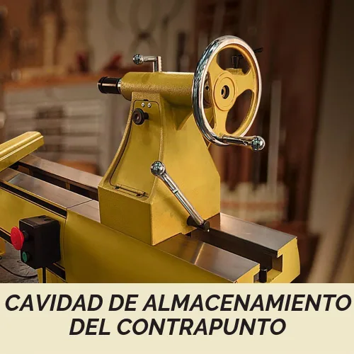 Vista 9 de Powermatic Torno de carpintería EVS de 24" x 42", 3 HP, 230V 1Ph (Modelo 4224B)