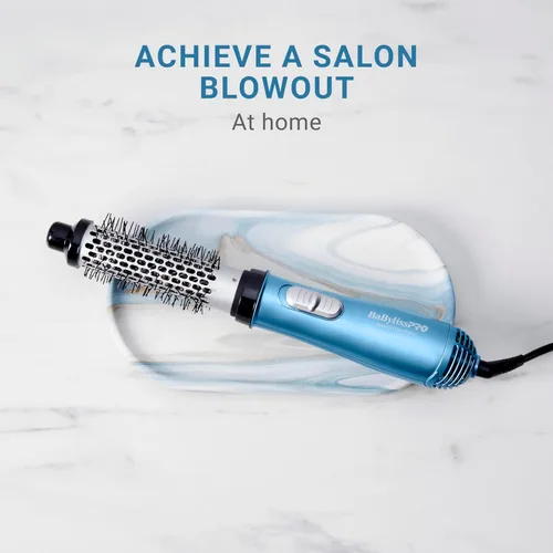 Vista 7 de BaBylissPRO Cepillo de aire caliente de cerdas suaves de 1 1/4" para peinar el cabello