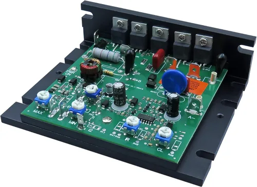Vista 9 de KBIC-120 (9429) Chasis de accionamiento de CC compatible, control de velocidad del motor SCR DC de 120V, reemplazo directo para KB Electronics