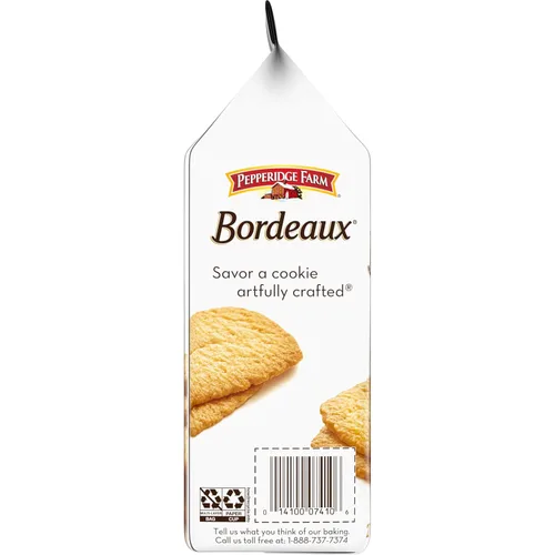 Vista 6 de Pepperidge Farm Galletas crujientes caramelizadas de Burdeos, bolsa de 6.75 onzas