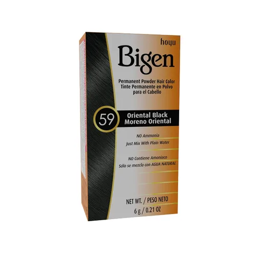Vista 16 de Bigen - Tinte permanente en polvo, castaño claro #46, 0.21 onzas