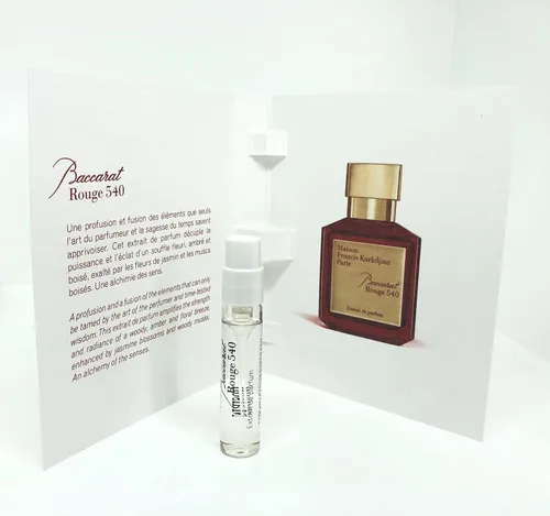 Vista 10 de Maison Francis Kurkdjian BACCARAT ROUGE 540 Eau de Parfum - Espray de vial de 2 ml / 0.06 fl oz