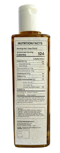 Vista 2 de Raslok Aceite de mostaza natural puro Madera prensada (4 onzas)