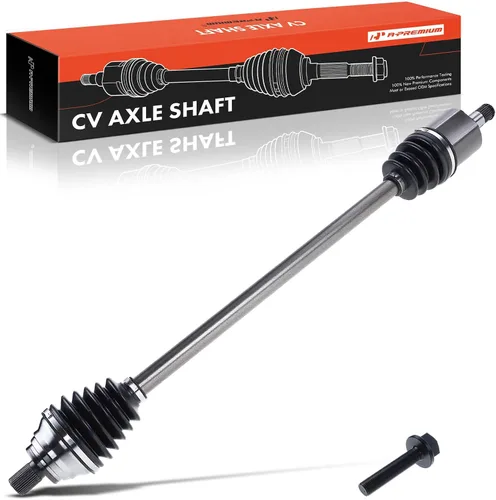 Vista 11 de A-Premium Conjunto de eje de eje CV compatible con Volkswagen Beetle 2012-2014, Passat 2012-2014, L5 2.5L transmisión automática, lado delantero