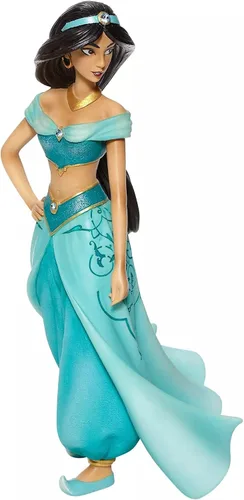 Vista 7 de Enesco Disney Showcase Couture de Force Aladdin Jasmine Figura estilizada, 8.27 pulgadas, multicolor