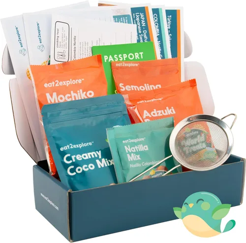Vista 17 de eat2explore Kits de cocina para niños de 15 piezas - Juegos de cocina interactivos y educativos para niños reales para edades de 5 años en adelante