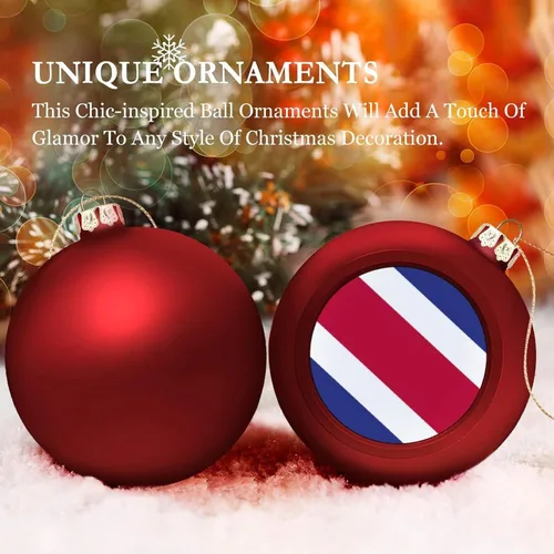 Vista 237 de Boobs Funny Shatterproof Matte Christmas Balls for Tree Wreath Home Decor 1PCS
