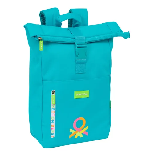 Vista 2 de Mochila Casual Benetton Summer Azul