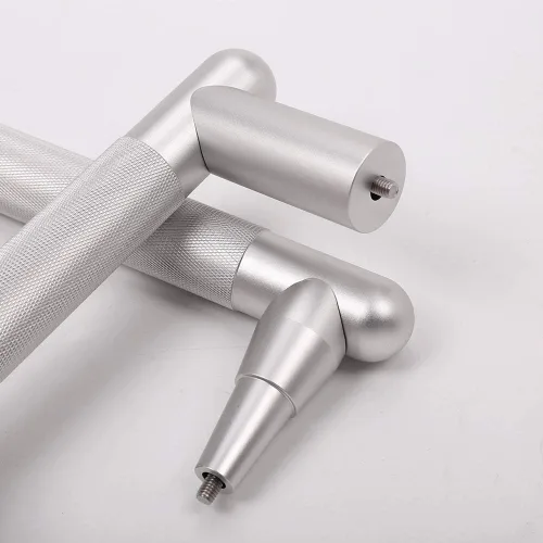Vista 8 de Aleación de aluminio del coche Interior manija de puerta Trim para LADA NIVA Accesorios de coche 2pcs