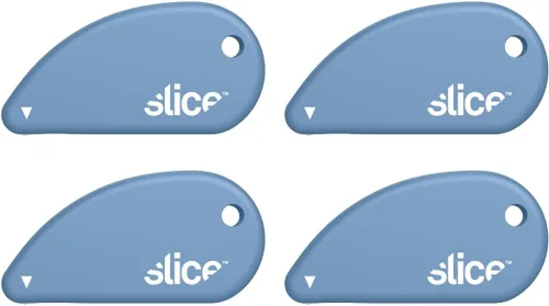 Vista 16 de Slice Micro cortador de seguridad Cortador de caja de cerámica seguro que dura 11 veces más que el metal Abrecajas de llavero 1 paquete